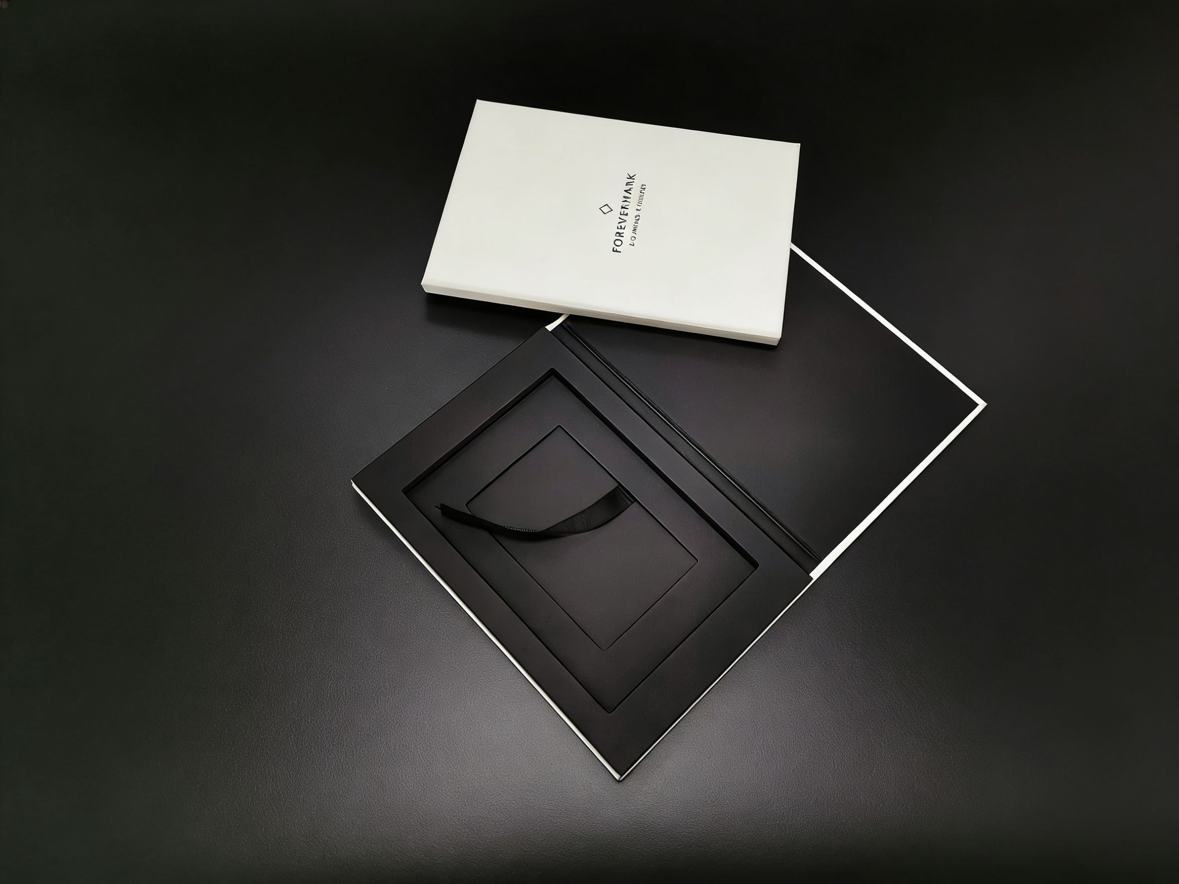 Slim Soft Touch Paper Gift Box Beige Black Gift Box,Slim Soft Touch Paper Gift Box Book Type Magnetic Certificate Packaging