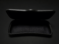Luxury Hard-Shell Optical Glasses Case - Novelty Design,Luxury Chrome Hard-Shell Glasses Case