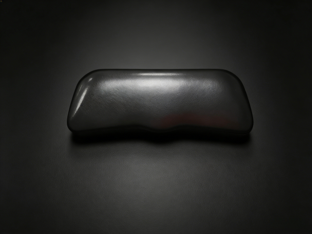 Luxury Hard-Shell Optical Glasses Case - Novelty Design,Luxury Chrome Hard-Shell Glasses Case
