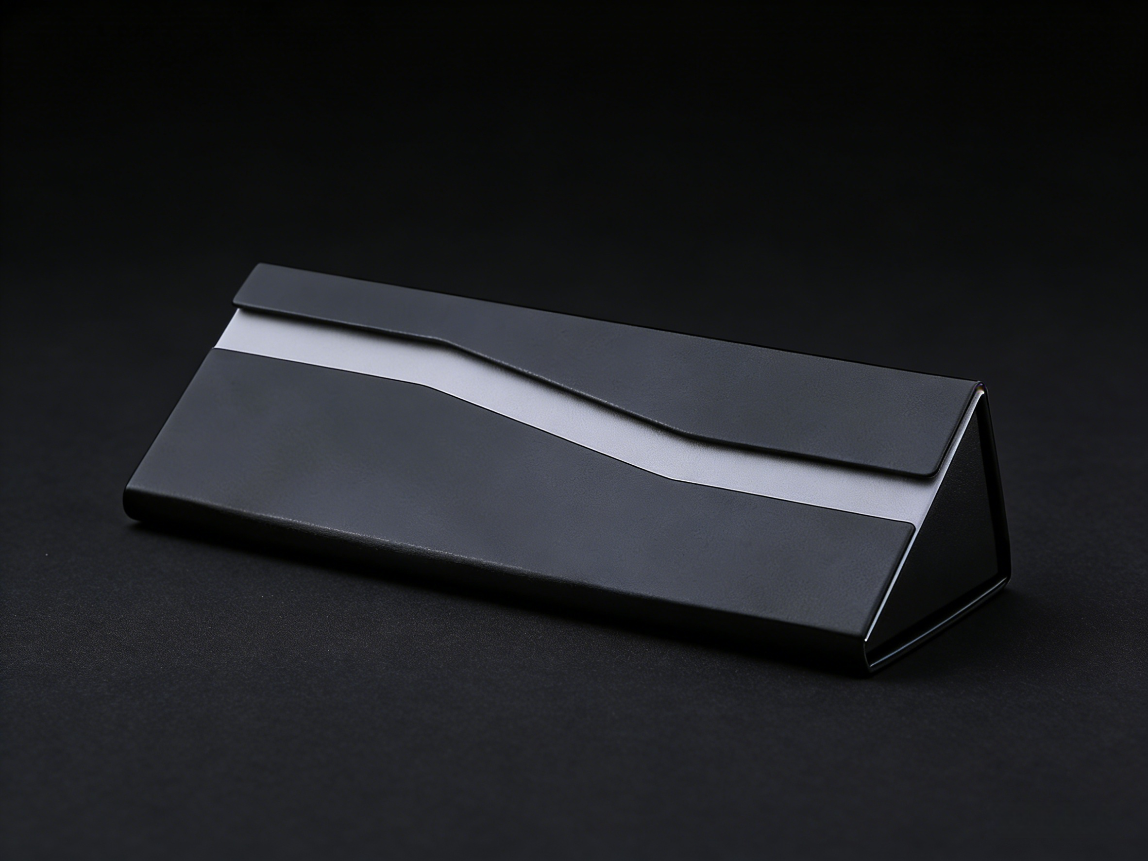 New Foldable Triangle Glasses Case - Custom Logo Leather,New Foldable Triangle Glasses Case