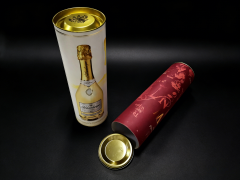 FSC-Certified Cardboard Paper Tube for Wine Packaging - Custom B2B Solution,FSC-Certified Cardboard Paper Tube for Wine