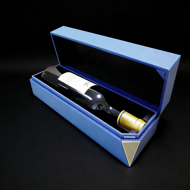 Luxury Cardboard Wine Box, cardboard wine box, red wine box,Luxury Special paper,Cardboard, Wine Box - Durable Protectiv for Wine Packaging