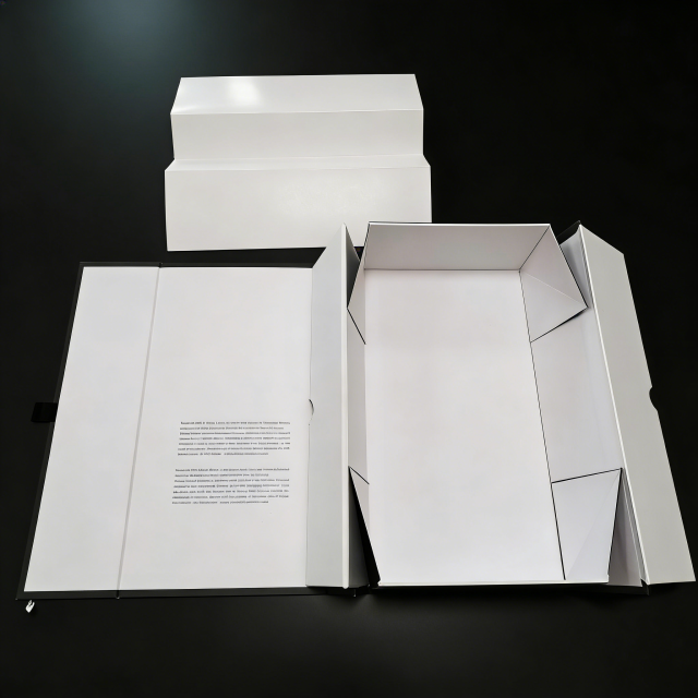 Luxury Cardboard Wine Box, cardboard wine box, red wine box,Foldable Grey Special paper,Cardboardandnbsp; Wine Box - Durable Protectiv for Wine Packaging