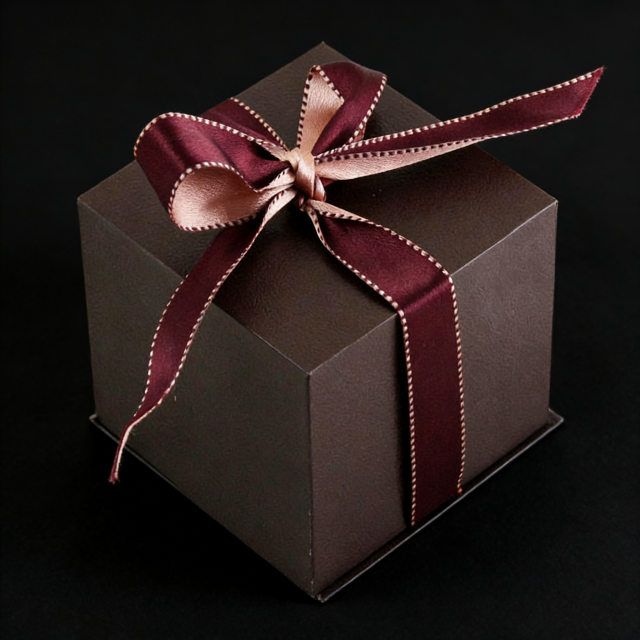 Elegant Soft touch paper jewelry box - personalized jewelry box,Brown Plastic jewelry box - Dust-proof jewelry gift box for B2B Bulk Purchase