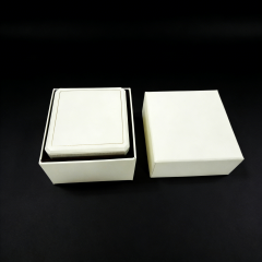 Elegant Plastic jewelry box - personalized jewelry box,Beige Plastic jewelry box - Dust-proof jewelry gift box for B2B Bulk Purchase
