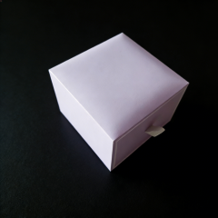 Luxury Velvet jewelry box - velvet jewelry box,Light grey Luxury jewelry box - Dust-proof custom jewelry box for B2B Bulk Purchase