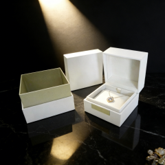 Modern Special paper jewelry box - custom jewelry box,Pink Luxury jewelry box - Dust-proof custom jewelry box for B2B Bulk Purchase
