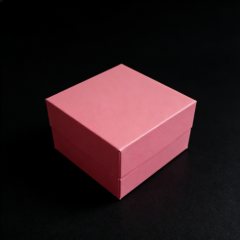 Modern Special paper jewelry box - custom jewelry box,Pink Luxury jewelry box - Dust-proof custom jewelry box for B2B Bulk Purchase