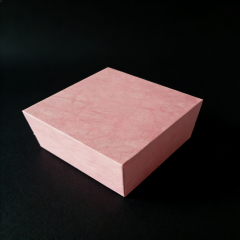 Modern Special paper jewelry box - custom jewelry box,Pink Luxury jewelry box - Dust-proof custom jewelry box for B2B Bulk Purchase