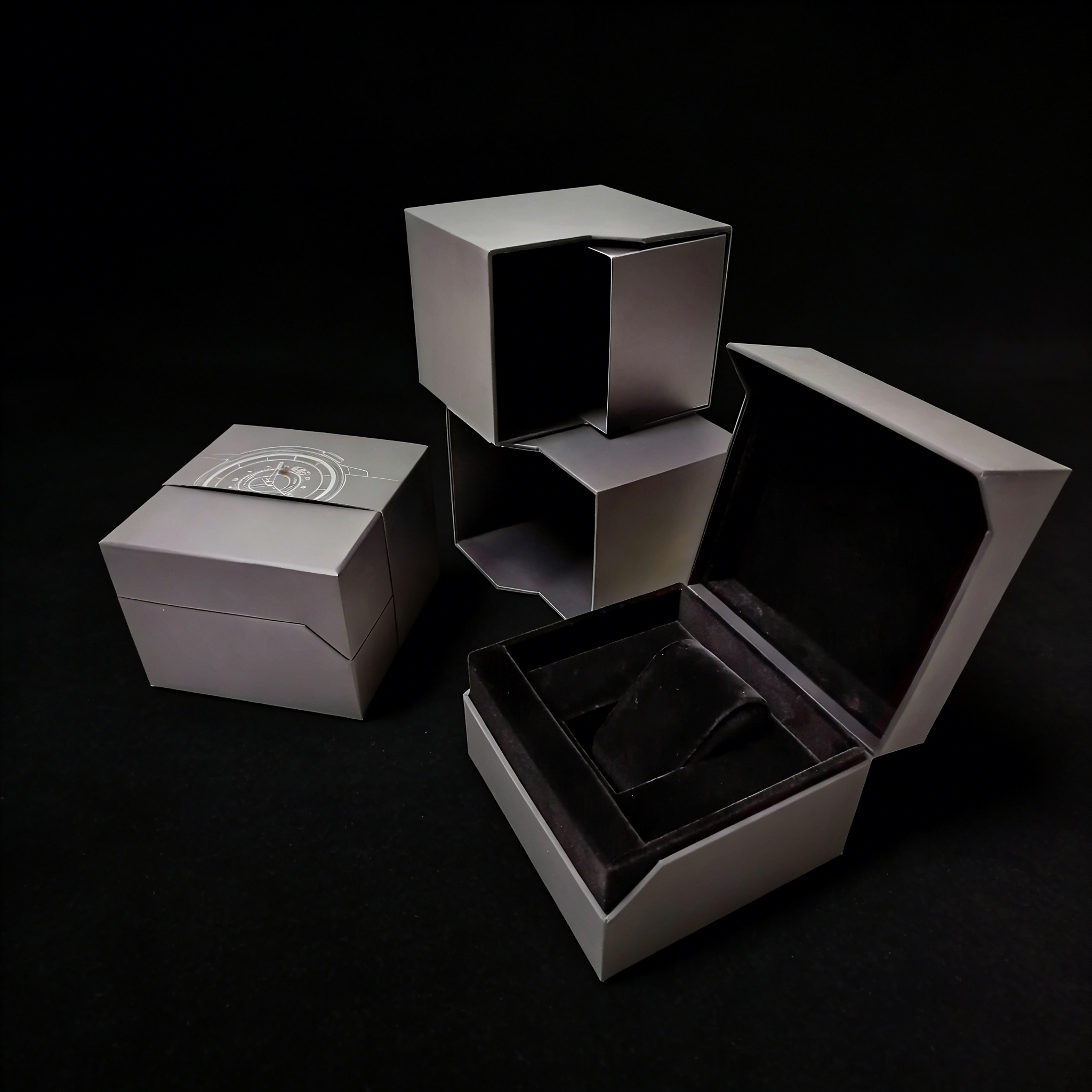 Coffret à montres de luxe fait main, en cuir luxueux, présentoir et coffret cadeau pour montres,Coffret de luxe fait main en cuir, présentoir et coffret cadeau pour montres, personnalisable en KA MEI