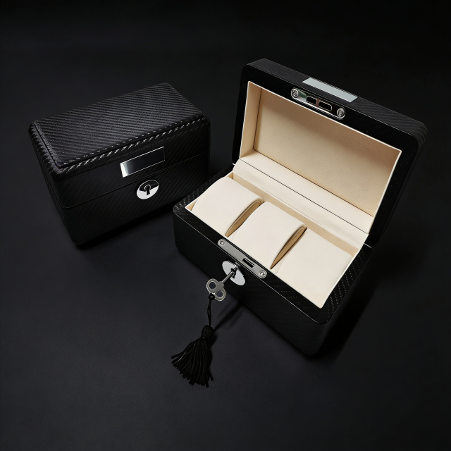 Luxury PU Leather watch box, leather watch box, custom watch box,Luxury PU Leather watch box - Protective Display for watch box