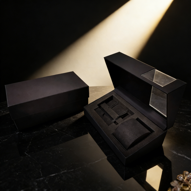 Luxury Specialty Paper watch box, watch gift box, single watch box,Luxury Specialty Paper watch box - Protective Display for watch box