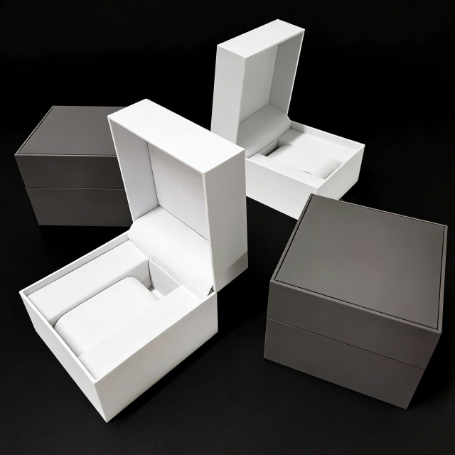 Boîte à montres bon marché pour femmes blanches,Boîte à montre blanche pour femme, personnalisable en KA MEI