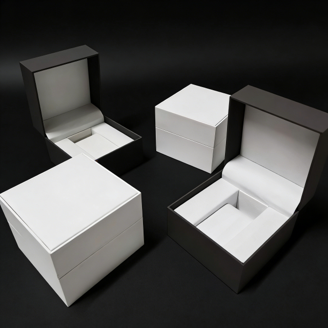 Boîte à montres bon marché pour femmes blanches,Boîte à montre blanche pour femme, personnalisable en KA MEI