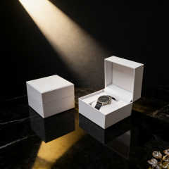 Boîte à montres bon marché pour femmes blanches,Boîte à montre blanche pour femme, personnalisable en KA MEI