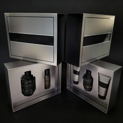 Practical Silver paper perfume box - box for perfume,Transparent Practical perfume box - Protective box for perfume for B2B Bulk Purchase