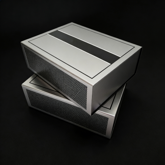 Practical Silver paper perfume box - box for perfume,Transparent Practical perfume box - Protective box for perfume for B2B Bulk Purchase