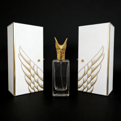 Luxury Metal perfume box - luxury perfume box,Silver Luxury perfume box - Protective luxury perfume box for B2B Bulk Purchase