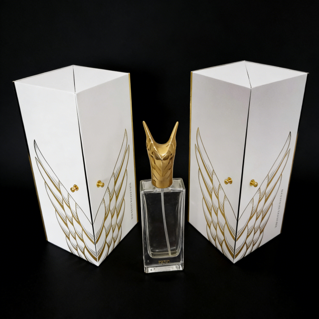 Luxury Metal perfume box - luxury perfume box,Silver Luxury perfume box - Protective luxury perfume box for B2B Bulk Purchase