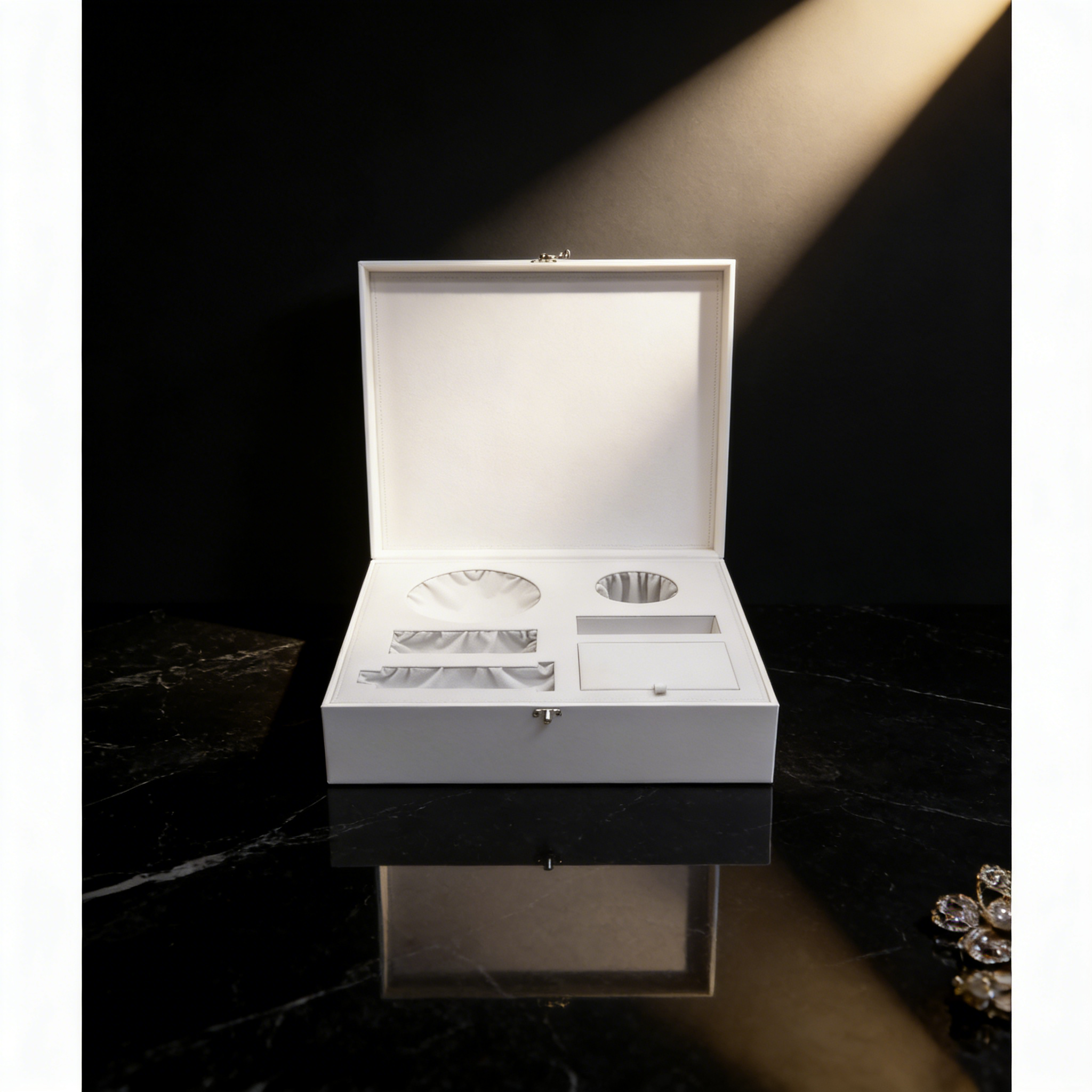 Coffret encensoir en cuir de luxe avec boîte à parfum,Coffret à parfum et encensoir en cuir au design luxueux, personnalisable chez KA MEI