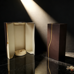 Luxury Coffe Soft Touch Paper,Cardboard Wine Box, custom wine box, wine gift box,Luxury Coffe Soft Touch Paper, Cardbo Wine Box - Durable Protectiv for Wine Packaging