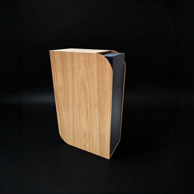 Double-Door Woodgrained Paper,Cardboard Wine Box, custom wine box, wine gift box,Double-Door Woodgrained Paper, Cardboard Wine Box - Durable Protectiv for Wine Packaging