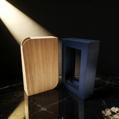 Double-Door Woodgrained Paper,Cardboard Wine Box, custom wine box, wine gift box,Double-Door Woodgrained Paper, Cardboard Wine Box - Durable Protectiv for Wine Packaging