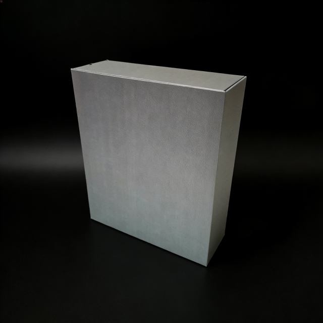 Luxury Silvery Special Paper,Cardboard Wine Box, custom wine box, wine gift box,Luxury Silvery Special Paper, Cardboa Wine Box - Durable Protectiv for Wine Packaging
