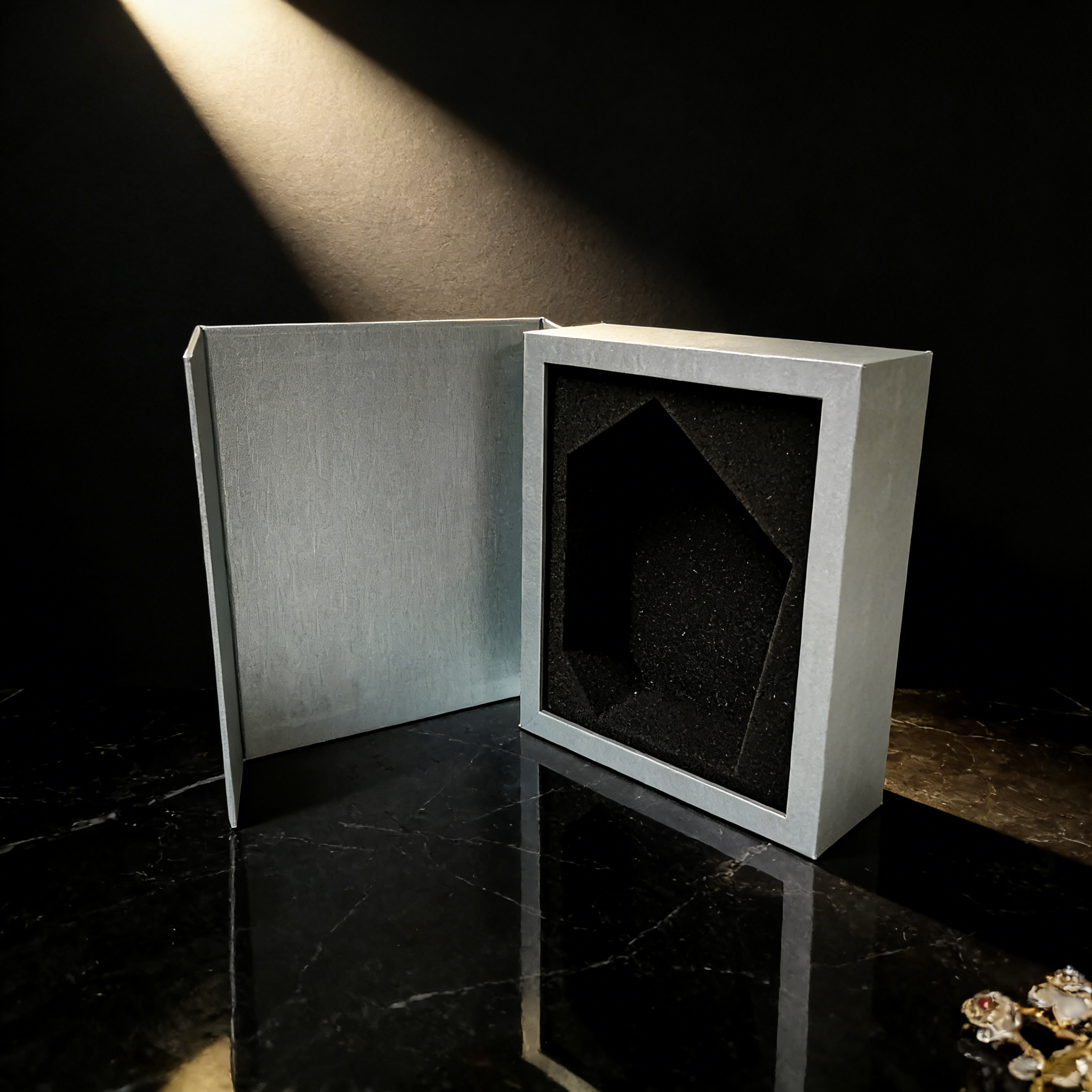 Luxury Silvery Special Paper,Cardboard Wine Box, custom wine box, wine gift box,Luxury Silvery Special Paper, Cardboa Wine Box - Durable Protectiv for Wine Packaging