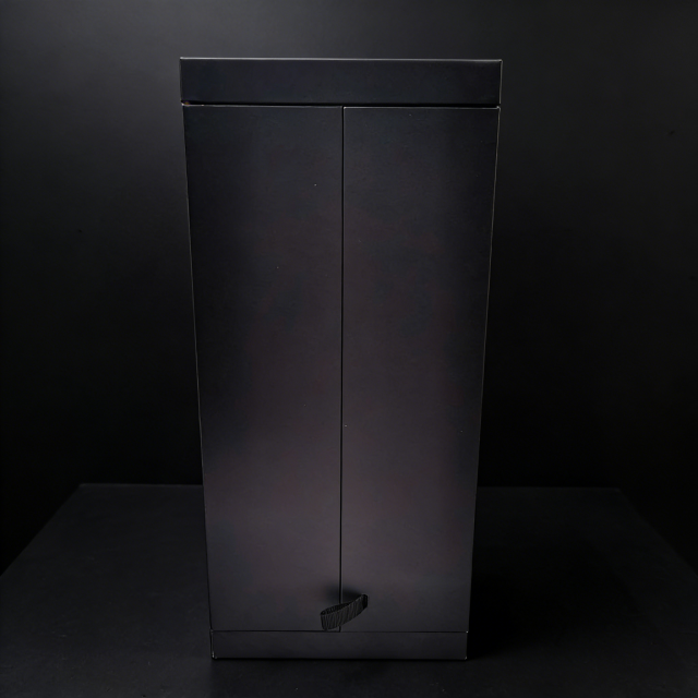 FSC Certified Silver Specialty Paper Book-Style Wine Box,FSC Certified Silver Specialty Paper Book-Style Wine Box