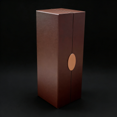 Luxury Brown Special Paper,Cardboard Wine Box, custom wine box, wine gift box,Luxury Brown Special Paper, Cardboard Wine Box - Shockproof Durable Protectiv for Wine Packaging