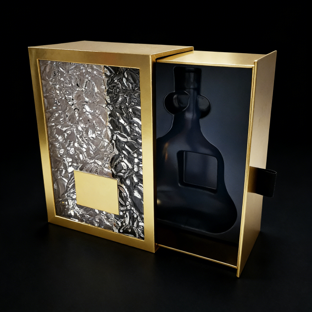 Luxury Specialty Paper Wine Box, paper wine box, red wine gift box,Luxury Specialty Paper Wine Box - Shockproof Gift-ready for Durable Protectiv for Wine Packaging