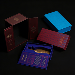 Luxury Specialty Paper Wine Box, paper wine box, red wine gift box,Luxury Specialty Paper Wine Box - Shockproof Gift-ready for