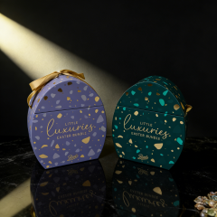 Vibrant Coated Paper Gift Box Green Purple Gift Box,Colorful Green Purple Coated Paper Gift Box Book Type With Ribbon Bulk