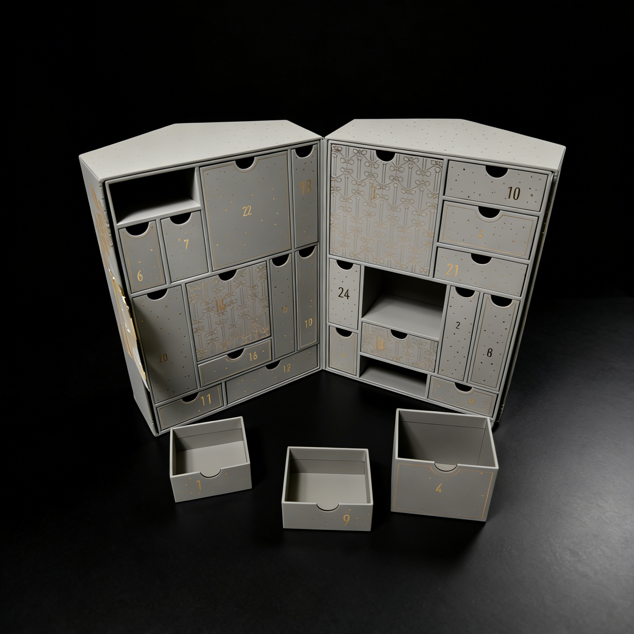 Minimalist Specialty Paper Gift Box White Gift Box,Sleek White Specialty Paper Gift Box Book Type With Metal Nameplate