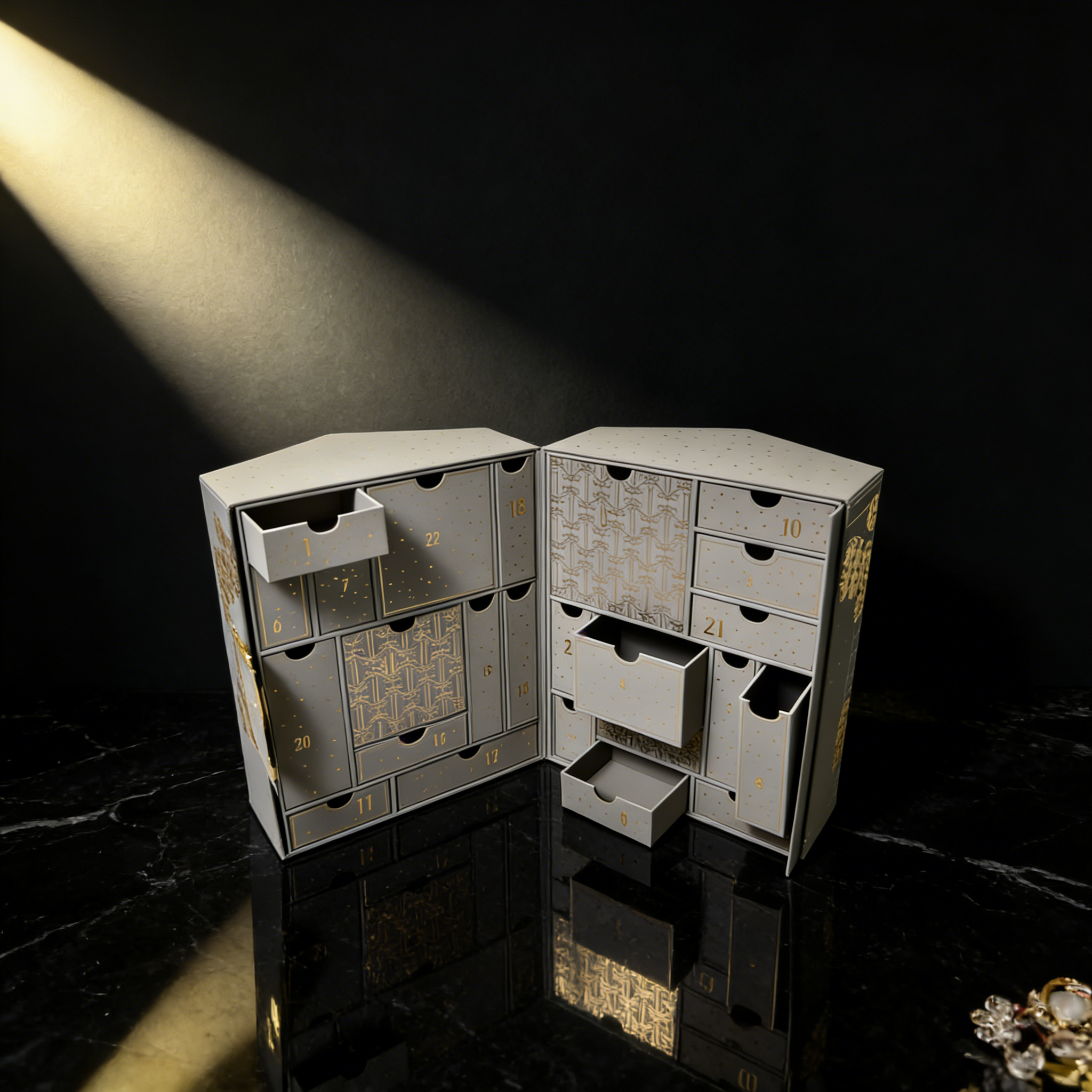 Minimalist Specialty Paper Gift Box White Gift Box,Sleek White Specialty Paper Gift Box Book Type With Metal Nameplate