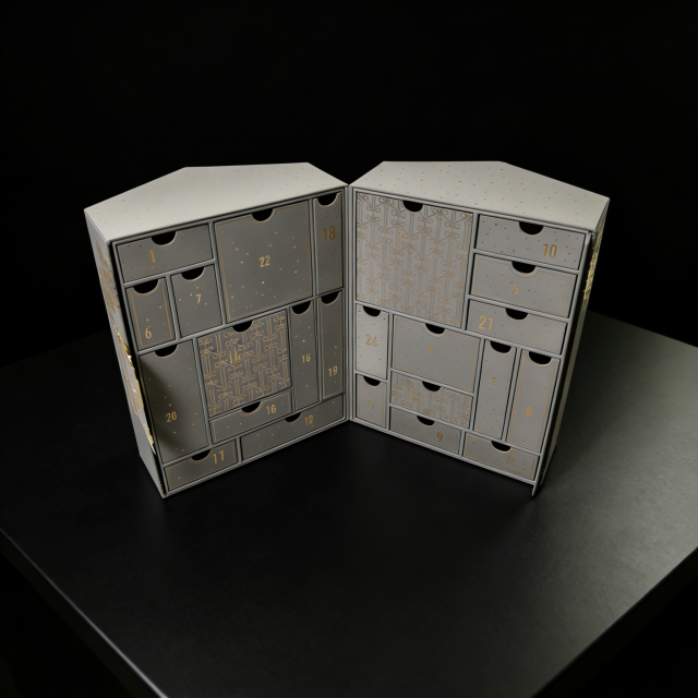 Minimalist Specialty Paper Gift Box White Gift Box,Sleek White Specialty Paper Gift Box Book Type With Metal Nameplate