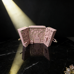 Elegant Specialty Paper Gift Box Pink Gift Box,Premium Pink Specialty Paper Gift Box Book Type Custom Logo Printing