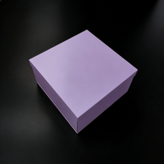 FSC Eco Purple Folding Box, custom folding box/folding gift box,FSC Eco Purple Folding Box, custom folding box/folding gift box