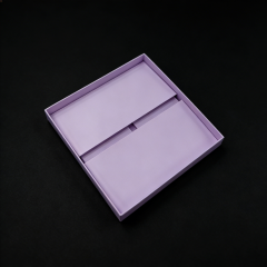 FSC Eco Purple Folding Box, custom folding box/folding gift box,FSC Eco Purple Folding Box, custom folding box/folding gift box