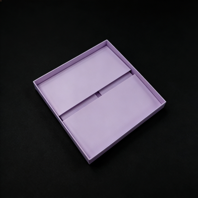 FSC Eco Purple Folding Box, custom folding box/folding gift box,FSC Eco Purple Folding Box, custom folding box/folding gift box