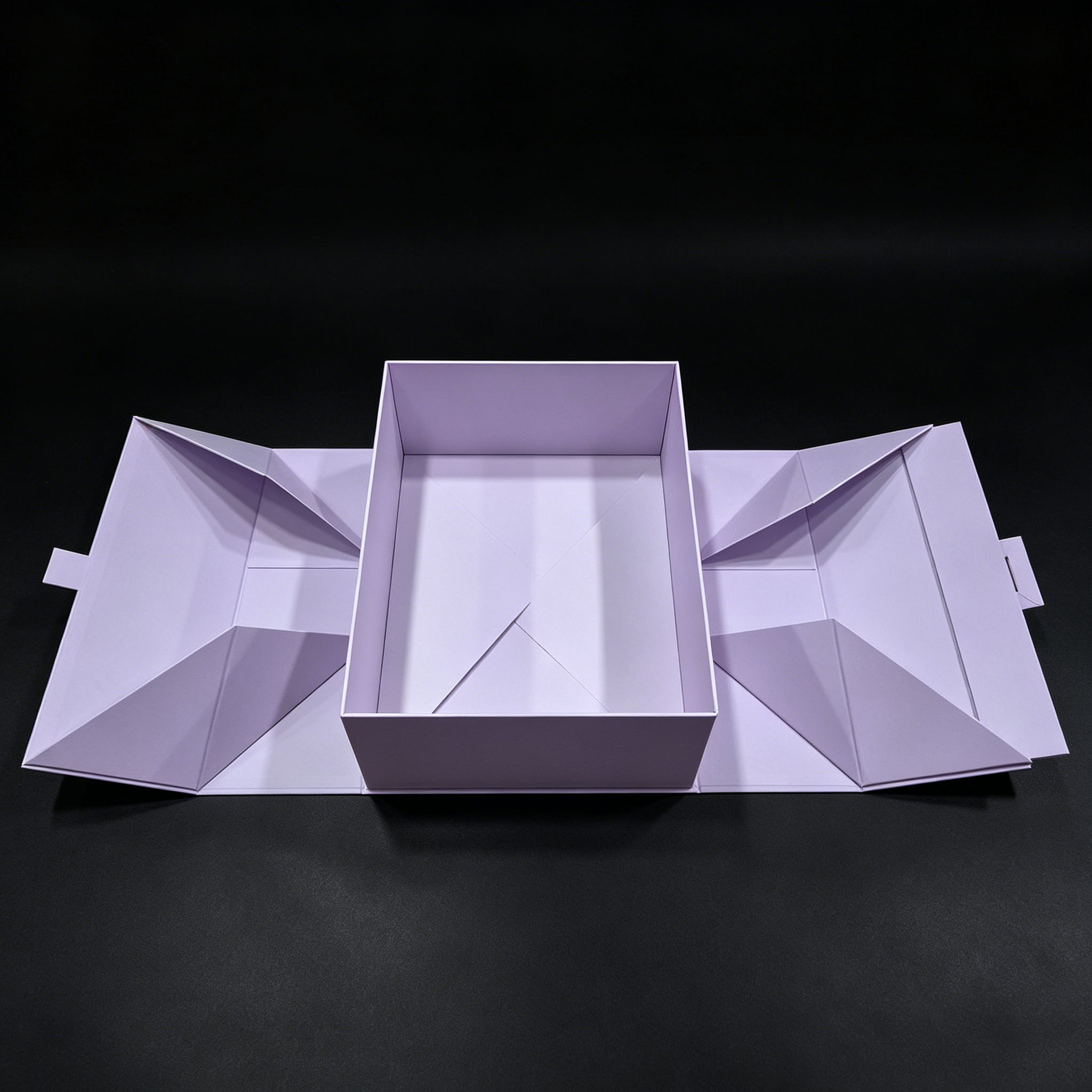 FSC Eco Purple Folding Box, custom folding box/folding gift box,FSC Eco Purple Folding Box, custom folding box/folding gift box