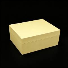 FSC Eco Yellow Folding Box, custom folding box/folding gift box,FSC Certified Purple Folding Box Magnetic for Eco Retail Packaging