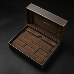 Elegant Soft Leather jewelry box - personalized jewelry box,Elegant Soft Leather jewelry box - personalized jewelry box