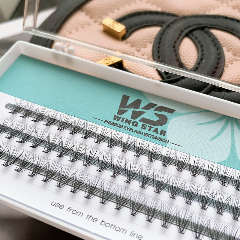 10D 3 rows cluster eyelashes