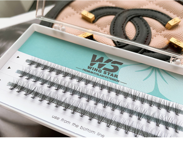 10D 3 rows cluster eyelashes