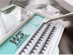 10D 3 rows cluster eyelashes