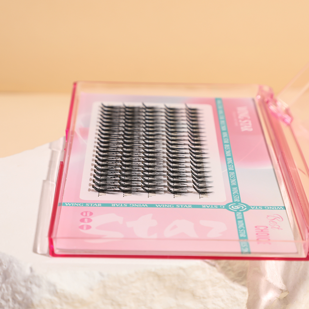 10D 5 rows cluster eyelashes