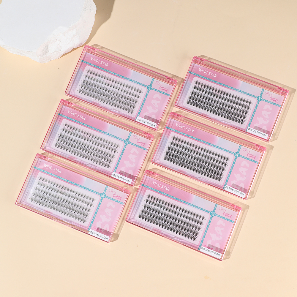 20D 5 rows cluster eyelashes