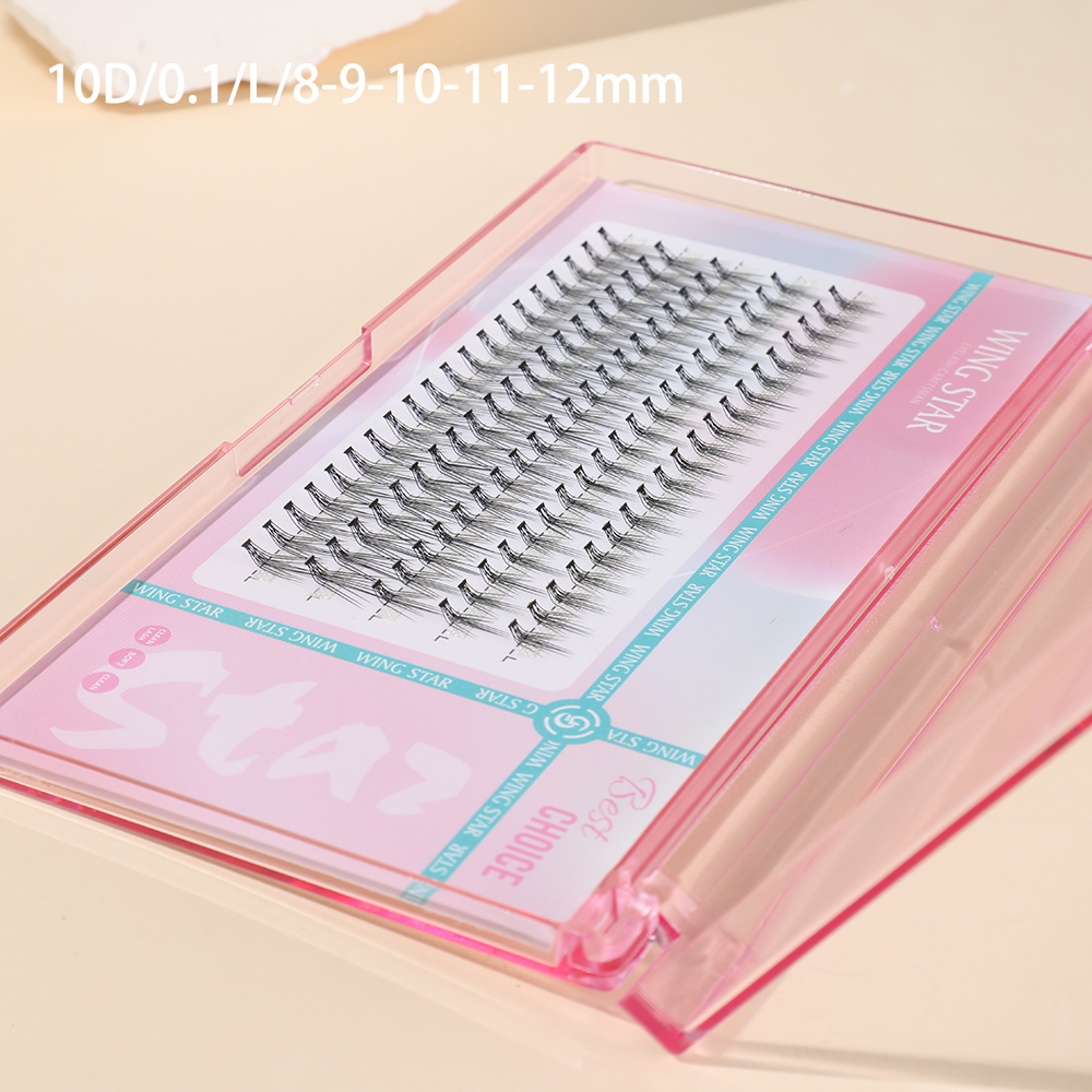 10D 5 rows cluster eyelashes
